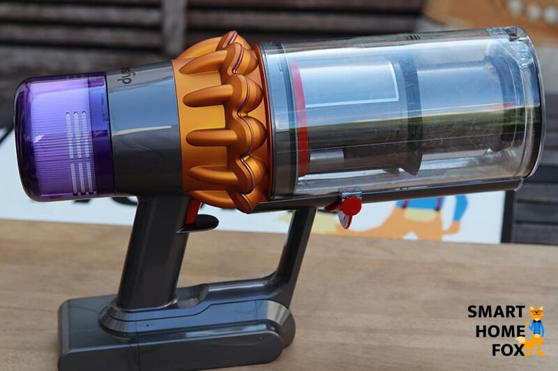 The vacuums stand side by side with the inscription Inline Design